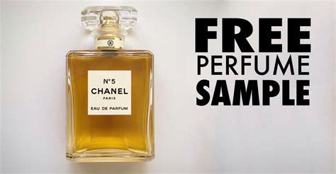 sample chanel|chanel no 5 sample free.